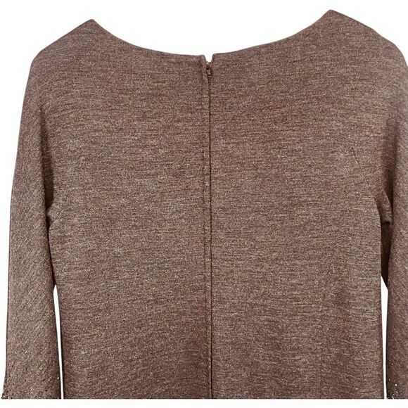 Rickie Freeman for Teri Jon Long-sleeved Embellished Mini Dress - Picture 8 of 12